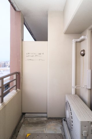サヴォイスタジオスイーツのバルコニー