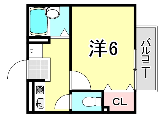 ハイツライラックの間取り