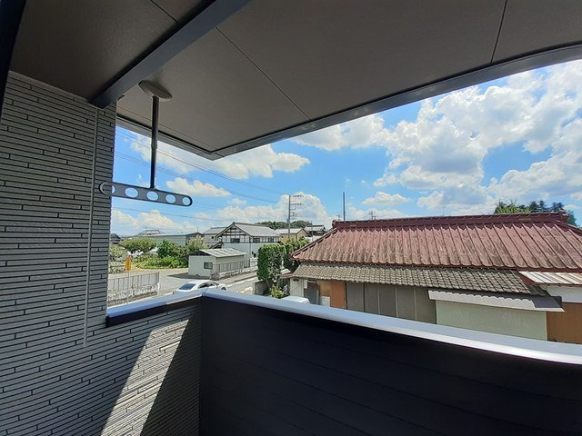 サンセールＡＨのバルコニー|バルコニー付きです
