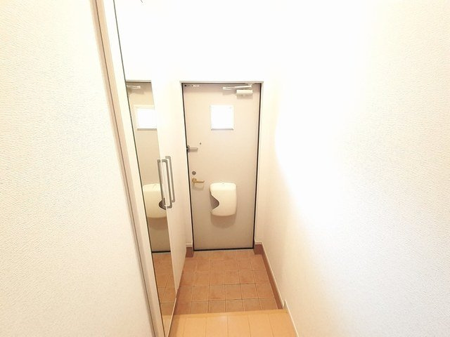 プラシードつくばＡの玄関|毎日通る玄関はこちらです
