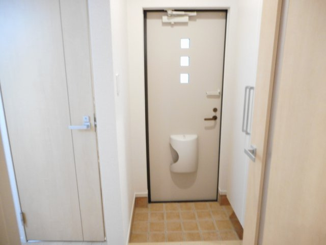 ボニートの玄関|明るい玄関です