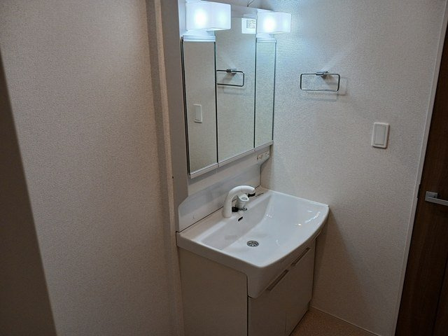 カリーノ　Ｈの洗面所|忙しい朝には欠かせない洗面所です
