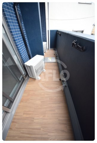 プレサンス上町台筆ヶ崎NORTHのバルコニー|プレサンス上町台筆ヶ崎NORTH　バルコニー