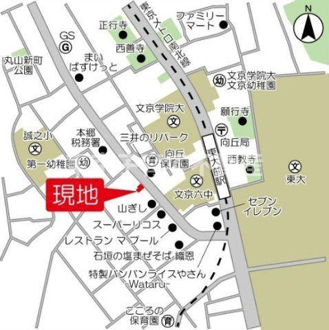ＧＲＡＮＳＩＴＥ東大前の地図
