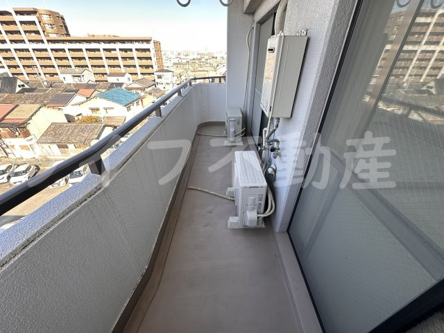 五百石マンションのバルコニー