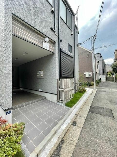 ハーモニーテラス常盤台Ⅱのエントランス