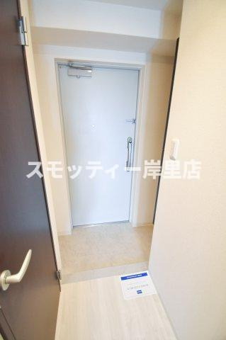 ソレアードコートの玄関