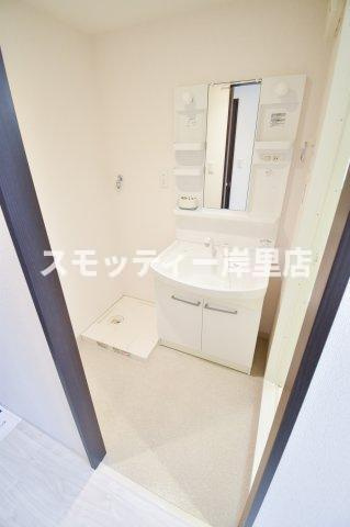 ソレアードコートの洗面所