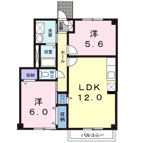 ２ＬＤＫ（リフォーム部屋２室あり）