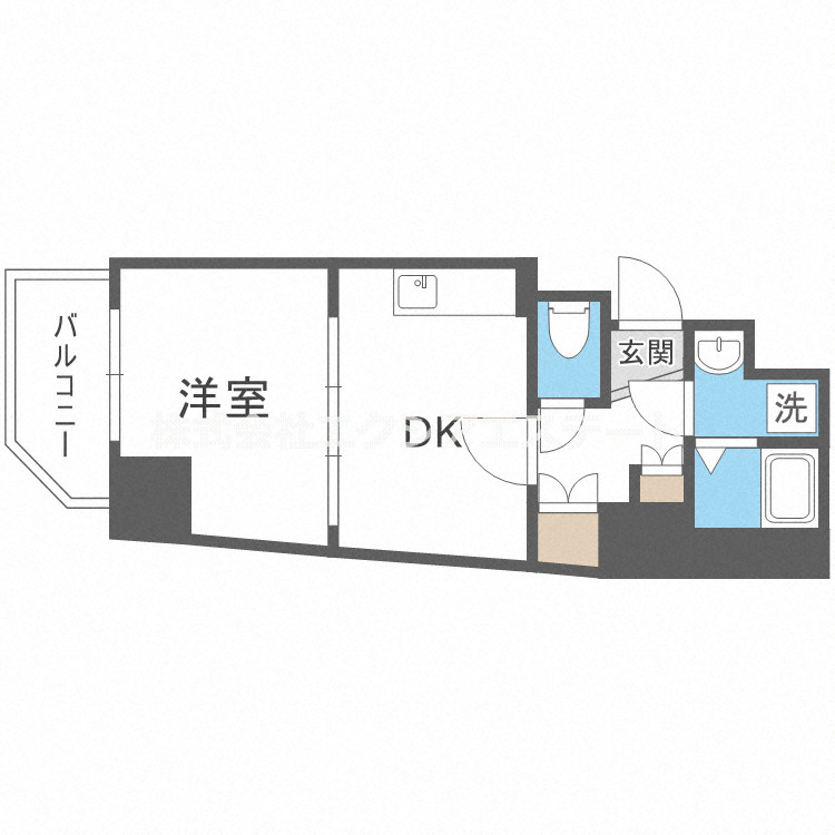 SOAR　SHINIMAMIYAの間取り