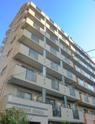 リバーサイド富岡の外観|きれいな外観です