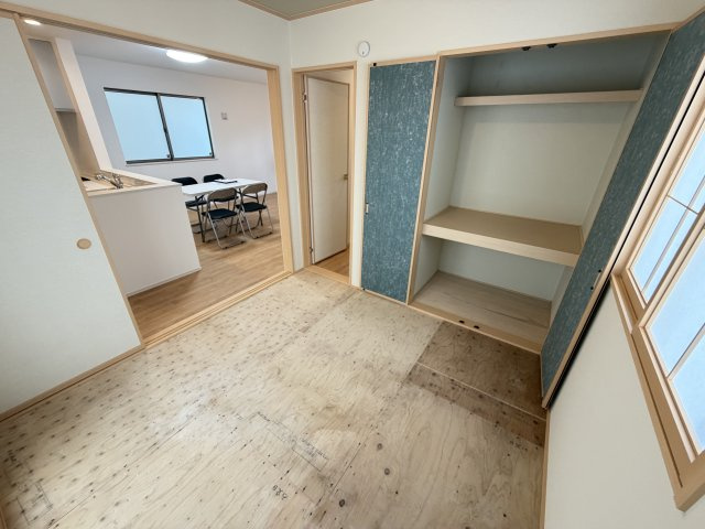 宜野湾市上原1丁目（全4棟）A号棟の和室|A号棟　和室4.5帖＋収納付き♪