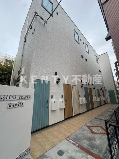 【エントランス】 | ソルナクレイシア蒲田 | 建物の内部です