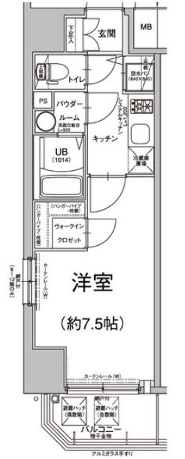 エスリード泉プライムの間取り