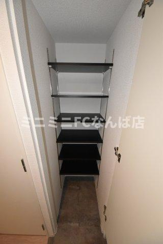 セレニテ難波西アリエの玄関