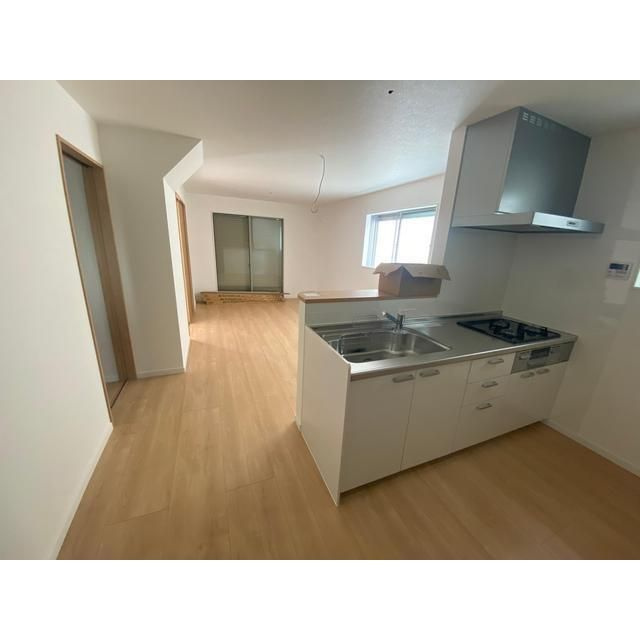 笠屋町戸建B棟のキッチン