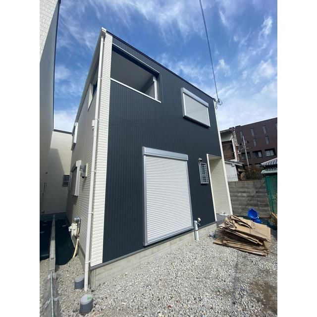 笠屋町戸建B棟の外観パース