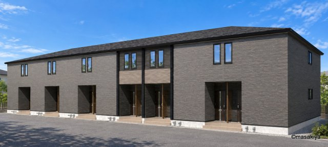 グラン・クオーツの外観|写真は同じ建築会社の近いタイプです。色、仕様は異なります。
