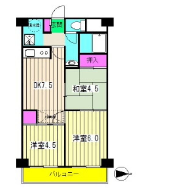 パイロットハウス菊川の間取り
