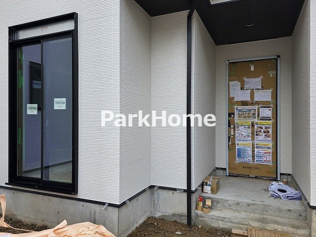 高知市桟橋通３丁目 -8期1棟- 新築戸建ての玄関|2026.10月：建築中