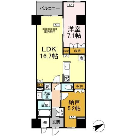 （仮称）中葛西5丁目プロジェクトの間取り