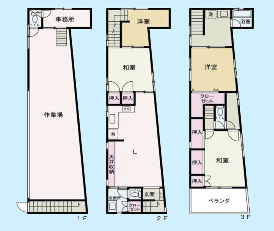 品川区戸越3丁目の間取り