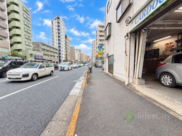 品川区戸越3丁目の前面道路含む現地写真