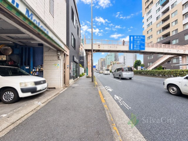 品川区戸越3丁目の前面道路含む現地写真