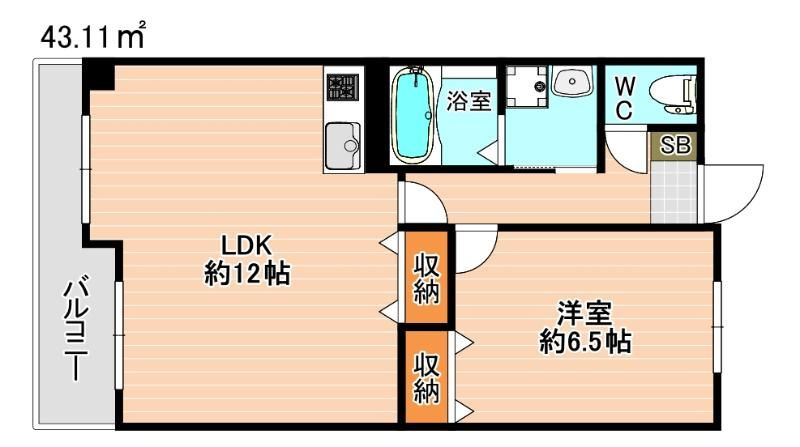 ジャミロ小倉の間取り