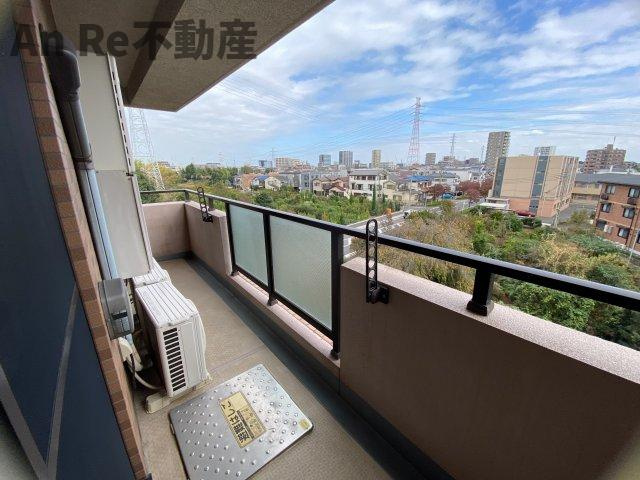 アビテ東川口のバルコニー
