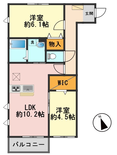 ピルツの間取り