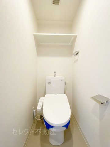 プレサンス名古屋駅ゲートのトイレ|ゆったりとした空間のトイレです