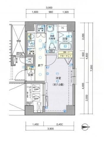 ヴェルト亀戸の間取り
