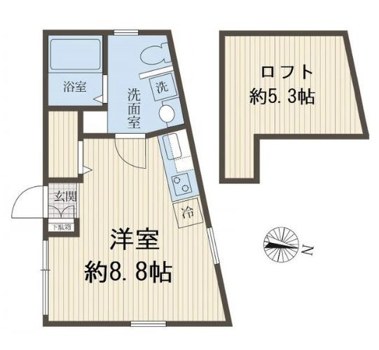 翔kiyosumiの間取り