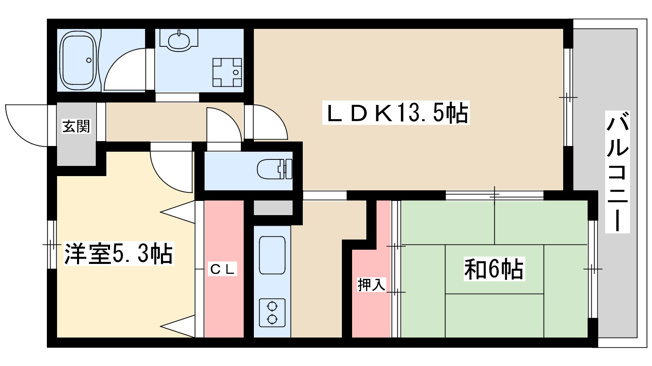【間取り】 | メゾンドプルメリア