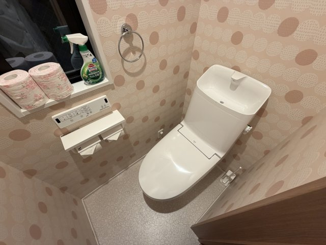 天下茶屋１丁目戸建てのトイレ