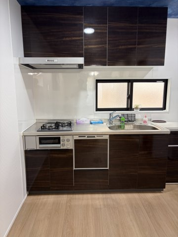 天下茶屋１丁目戸建てのキッチン