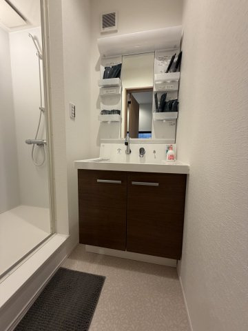 天下茶屋１丁目戸建ての洗面所