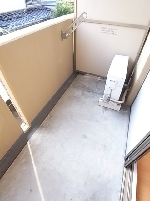 尼崎市若王寺２丁目の賃貸マンションのバルコニー