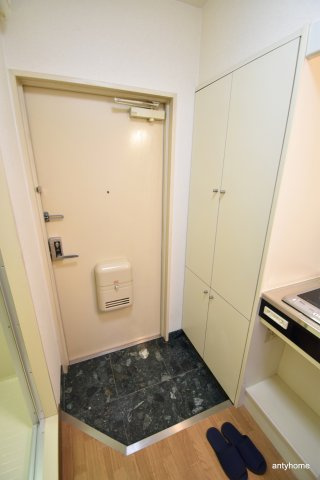 ハシモトエージェンシービル1　仲介手数料無料の玄関