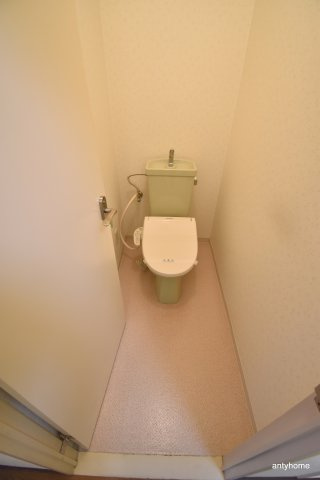 ハシモトエージェンシービル1　仲介手数料無料のトイレ