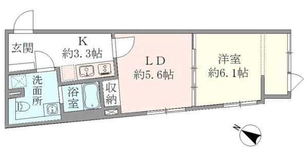 ＨＴピア赤坂の間取り