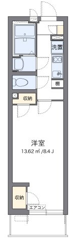 クレイノレジデンス追分の間取り|代表的な間取のため実際の間取とは異なる場合があります