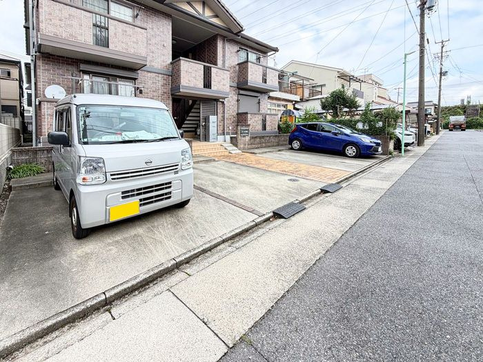 フィールド砂口の駐車場