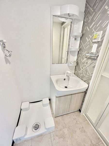 S-RESIDENCE星ヶ丘の洗面所