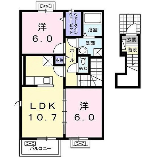 【間取り】 | リベルテ東赤坂