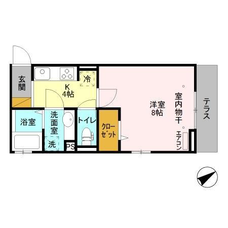 フルール・ヴィラの間取り