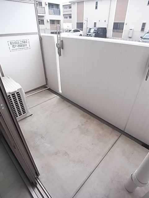 尼崎市口田中１丁目の賃貸マンションのバルコニー