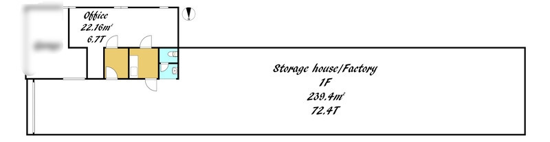 浪速区木津川1丁目事務所付倉庫