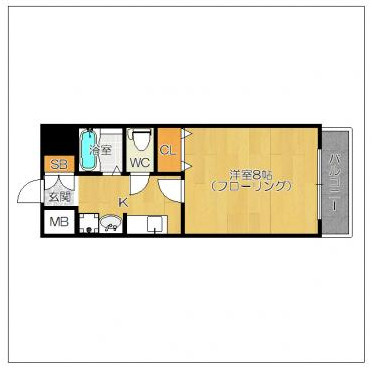 パークステージ箱崎の間取り